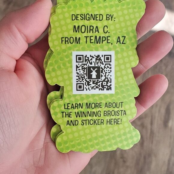 Dutch bros June Limited Edition Sticker Skeleton 💀 ☠️ - Picture 2 of 2